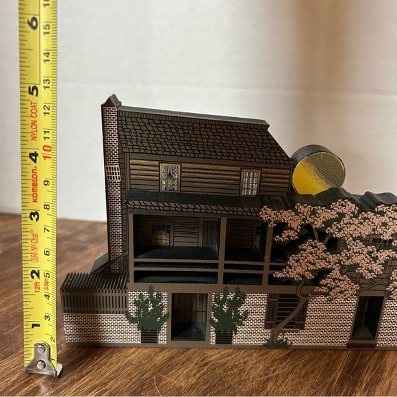 Shelia Collectible Wood House 1996 King's Tavern Natchez Mississippi Decor - Picture 5 of 5